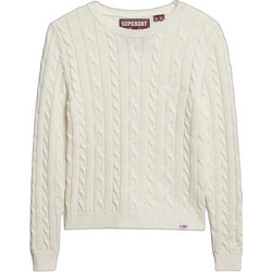 Superdry Γυναικεία Πλεκτή Μπλούζα Εκρού W6110685A-39E