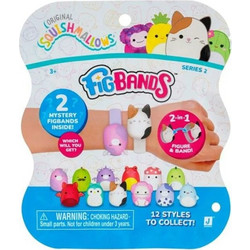 Jazwares Squishmallows Figbands Βραχιόλια με Φιγούρα Διάφορα Σχέδια 2τμχ JWF00051