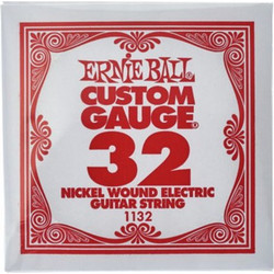 Ernie Ball 1132 Σετ 6 Χορδές Ηλεκτρικής Κιθάρας Nickel Plated Steel 32"