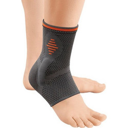 Kyritsis Orliman Sport Αθλητική Επιστραγαλίδα Ελαστική Μαύρη Πορτοκαλί 8435025983335