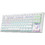 Aula F3032 Μηχανικό Gaming Πληκτρολόγιο TenKeyLess RGB White