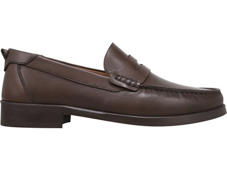 Ted Baker Alffie Ανδρικά Μοκασίνια Loafers Δερμάτινα Καφέ 256635