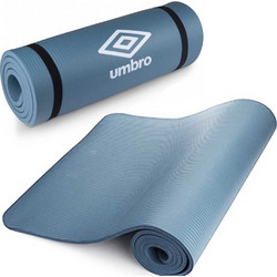Umbro Στρώμα Γυμναστικής Yoga / Pilates Γαλάζιο 190x58x1.5cm