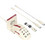 Bloody R72 Ultra Ασύρματο Gaming Ποντίκι 20000 DPI White Red