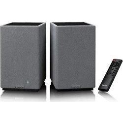 Lenco SPB-240 Αυτοενισχυόμενα Ηχεία με Bluetooth 80W Γκρι (Ζεύγος)