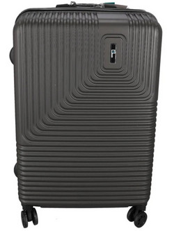 Rain RB80144 Βαλίτσα Μεγάλη 75x42x29cm με 4 Ρόδες Μαύρη