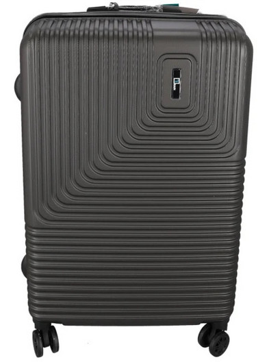 Rain RB80144 Βαλίτσα Μεγάλη 75x42x29cm με 4 Ρόδες Μαύρη