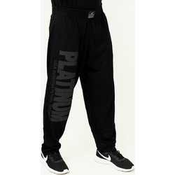 Platinum Jersey Ανδρικό Παντελόνι Φόρμας Μαύρο JP-302
