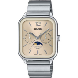 Casio Ανδρικό Ρολόι Χρονογράφος με Ασημί Μεταλλικό Μπρασελέ MTP-M305D-9AVDF