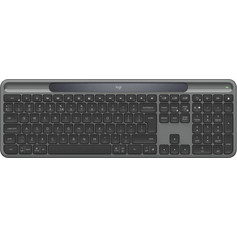 Logitech Signature Slim Solar+ K980 for Business Black Ασύρματο Πληκτρολόγιο