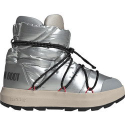 Adidas Γυναικεία Μποτάκια Χιονιού Ασημί Αδιάβροχα JQ7849