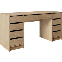 PoliHome Ada Γραφείο Υπολογιστή Ξύλινο 154x55x76cm 163087479
