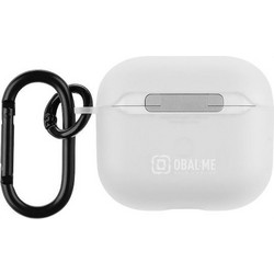 Obal:Me GhostCase Θήκη Σιλικόνης με Γάντζο για Apple AirPods 4 Διαφανής