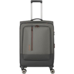 Travelite Crosslite 5.0 92948-86M Βαλίτσα Μεσαία 66x43x28cm με 4 Ρόδες Χακί