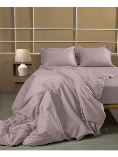 Palatex Σετ Σεντόνια King Size Βαμβακοσατέν 275x295 Stellar Pink