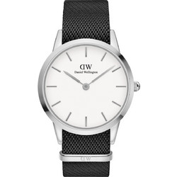 Daniel Wellington Ανδρικό Ρολόι με Μαύρο Υφασμάτινο Λουράκι DW00100677