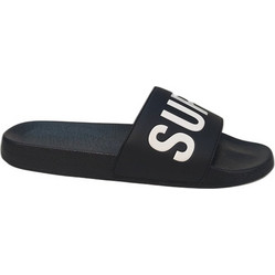 Superdry D3 Ανδρικές Παντόφλες Καλοκαιρινές Αντιολισθητικές Κολυμβητηρίου Μαύρες MF310291A-33B
