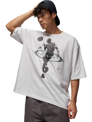 Jordan BRK 2AIR Reissue Ανδρικό Αθλητικό T-Shirt Λευκό IF1804-051
