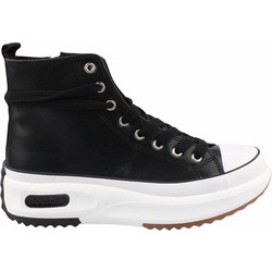 Dockers Γυναικεία Sneakers Flatforms Μποτάκια Μαύρα 51IV201-610100