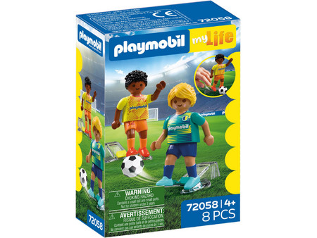 Playmobil My Life Ποδοσφαιριστές για 4+ Ετών 72058
