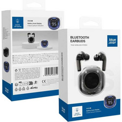 Blue Star AirCrystal TX1 Ακουστικά Bluetooth In Ear Black