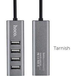 Hoco HB1 USB Hub 2.0 με 4 Θύρες