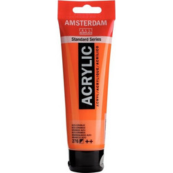 Royal Talens Amsterdam 276 Azo Orange Ακρυλικό Χρώμα Ζωγραφικής 120ml