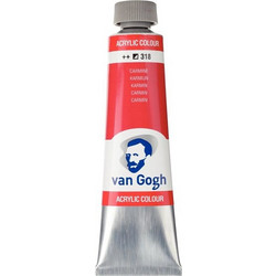 Royal Talens Van Gogh 318 Carmine Ακρυλικό Χρώμα Ζωγραφικής 40ml