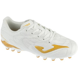 Joma Evolution Jr 2602 AG EVJS2602AG Παιδικά Ποδοσφαιρικά Παπούτσια με Τάπες Λευκά Χρυσά