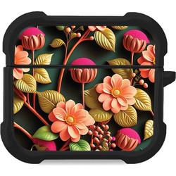 Sonique 3D Flower Series Θήκη Σιλικόνης για Apple AirPods 3 Σομόν