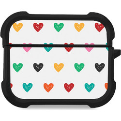 Sonique Heart Series Θήκη Σιλικόνης για Apple AirPods Pro 1 / 2 Λευκή 02