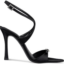 Envie Shoes Γυναικεία Πέδιλα Μαύρα με Λεπτό Ψηλό Τακούνι E02-22087-34-35