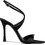 Envie Shoes Γυναικεία Πέδιλα Μαύρα με Λεπτό Ψηλό Τακούνι E02-22087-34-35