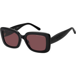 Marc Jacobs MARC888/S 807/4S Γυναικεία Γυαλιά Ηλίου Τετράγωνα Κοκάλινα Μαύρα με Καφέ Φακό