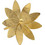 Emmanuela handcrafted for you Γυναικείο Δαχτυλίδι Λουλούδι από Ασήμι 925 Επιχρυσωμένο 2046
