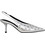 Corina Γόβες Slingback Δερμάτινες με Τακούνι Στιλέτο Ασημί M5775
