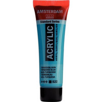 Royal Talens Amsterdam 522 Turquoise Blue Ακρυλικό Χρώμα Ζωγραφικής 20ml