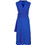Conquista Midi Καλοκαιρινό Βραδινό Φόρεμα Royal Blue C161-200-12