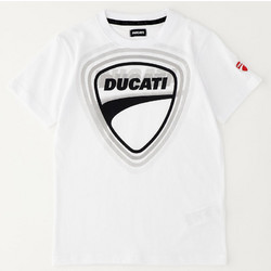 Ducati Παιδικό T-Shirt Κοντομάνικο Λευκό GG601-0113