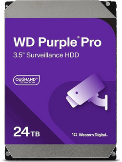 Western Digital Purple Pro Smart 24TB HDD Σκληρός Δίσκος 3.5" SATA 3 7200rpm με 512MB Cache