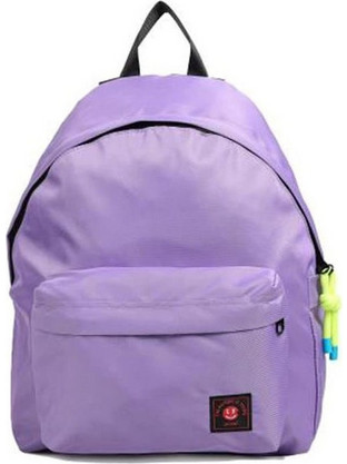 Lyc Sac The Drop Basic Σχολική Τσάντα Πλάτης Γυμνασίου - Λυκείου Λιλά 84117