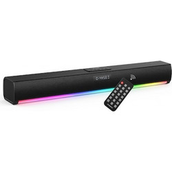 Andowl Q-YX58 Ασύρματα Ηχεία Υπολογιστή με Bluetooth & RGB Φωτισμό Μαύρα