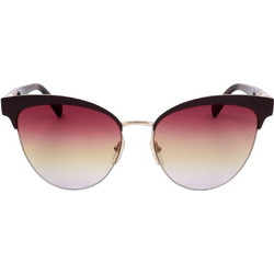Longchamp LO112S 204 Γυναικεία Γυαλιά Ηλίου Πεταλούδα Μεταλλικά Χρυσά με Καφέ Φακό