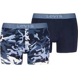 Levi's Ανδρικά Μποξεράκια Σετ 2Pack Navy Μπλε 701238426-001