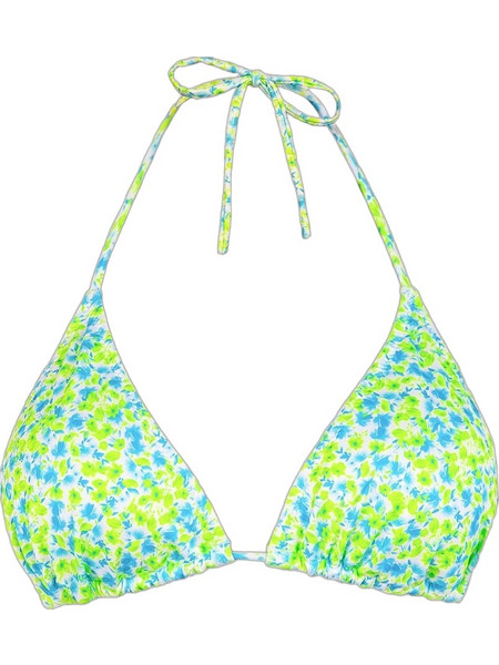 Rock Club Bikini Top Τριγωνάκι Floral Πράσινο BP-2473-334