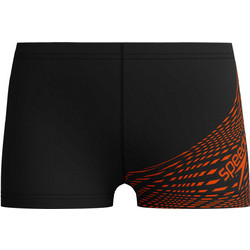 Speedo Αθλητικό Παιδικό Μαγιό Boxer για Αγόρι Μαύρο Πορτοκαλί 8-1241018410
