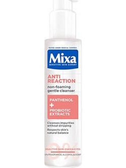 Mixa Anti-Reaction Ενυδατικό Gel Καθαρισμού Προσώπου 150ml