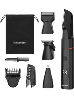 Maxgroom Trimmer Μηχανή Ανδρική Επαναφορτιζόμενη Προσώπου M-LK881