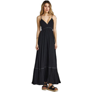 Funky Buddha Maxi Καλοκαιρινό Βραδινό Φόρεμα Μεταξωτό Μαύρο FBL013-102-13 Funky Buddha Maxi Καλοκαιρινό Βραδινό Φόρεμα Μεταξωτό Μαύρο FBL013-102-13