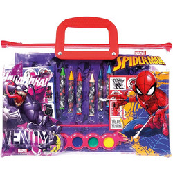 AS Company Spider-Man Evergreen Σετ Ζωγραφικής με Βαλιτσάκι 36τμχ 1023-68007